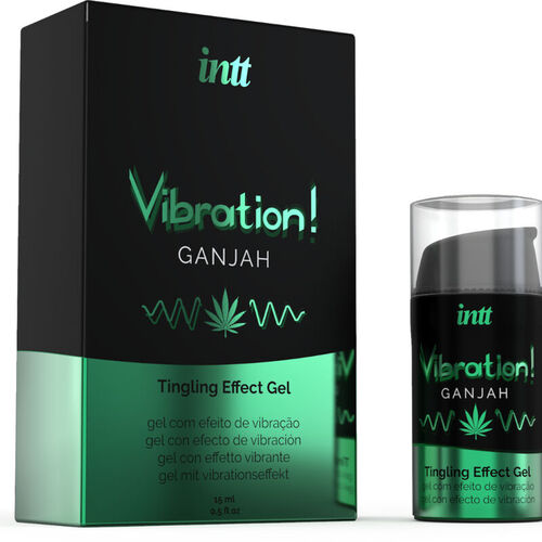 INTT - POTENTE ESTIMULANTE  NTIMO GEL VIBRADOR LIQUIDO CANNABIS 15ML