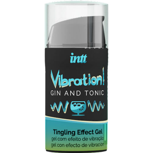 INTT - POTENTE ESTIMULANTE  NTIMO GEL VIBRADOR LIQUIDO GIN & TONIC 15ML