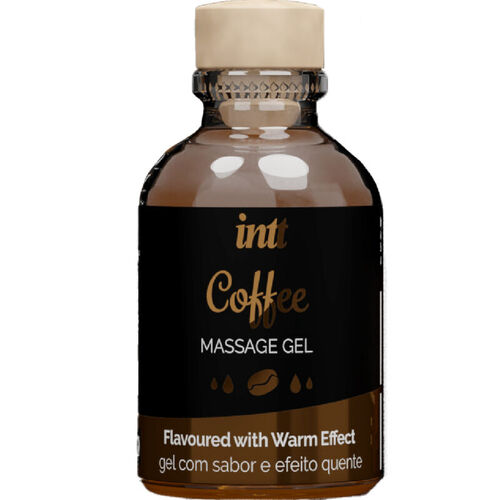 INTT - GEL DE MASAJE SABOR A CAF EFECTO CALOR